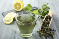 A cup of herbal tea is a great natural remedy as the body more easily absorbs liquid nutrients. It is also softer on the stomach and provides a calming effect to improve digestion.