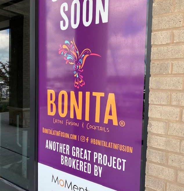 Bonita Latin Fusion & Cocktails restaurant is under construction at Pier 33 in downtown Wilmington.