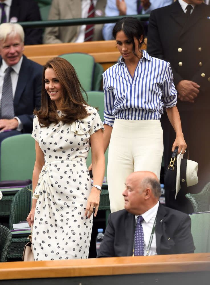 Kate Middleton and Meghan Markle