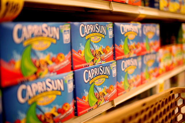 Thousands of Capri Sun cases recalled over possible chemical contamination  