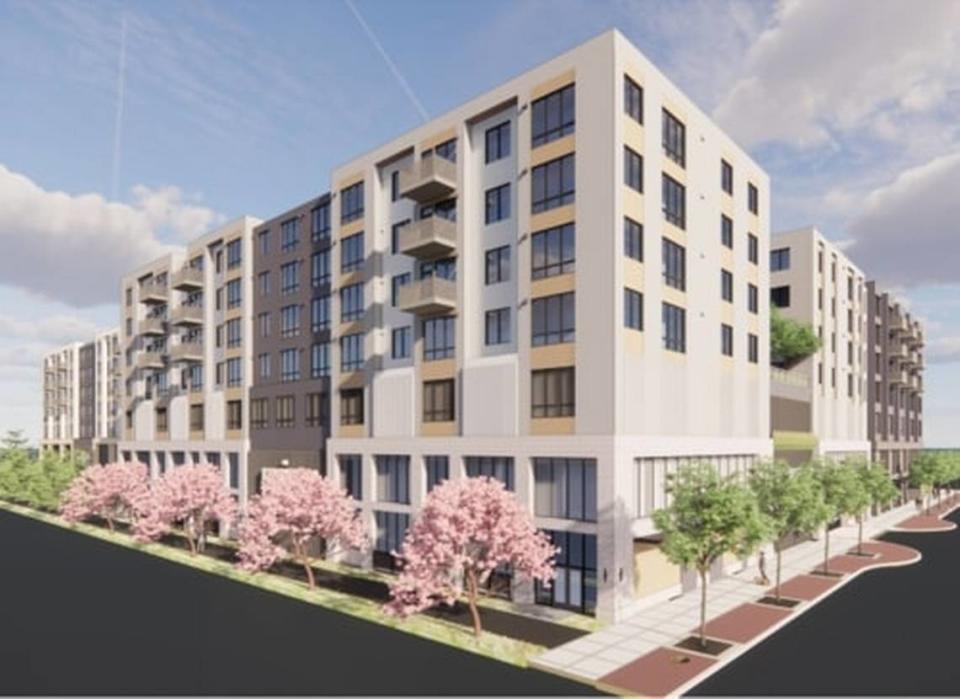 The Union 93 building was expected to bring 350 market-rate apartments, along with commercial space to Meridian’s dowtown. It would be located across from City Hall.