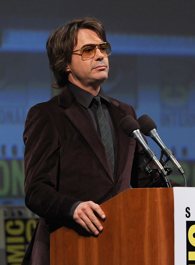 2010 Comic Con Panels Robert Downey Jr.