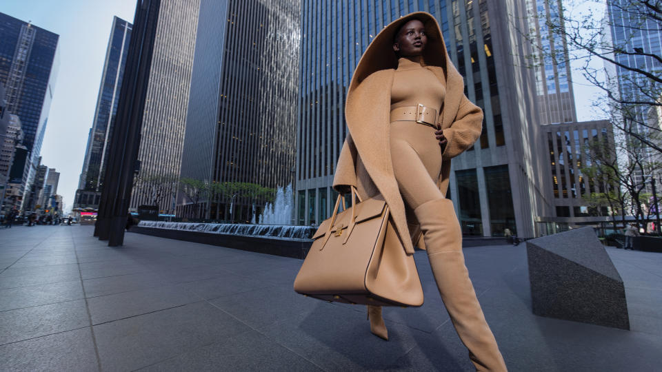 Adut Akech is featured in Michael Kors’ fall collection campaign. - Credit: courtesy shot.