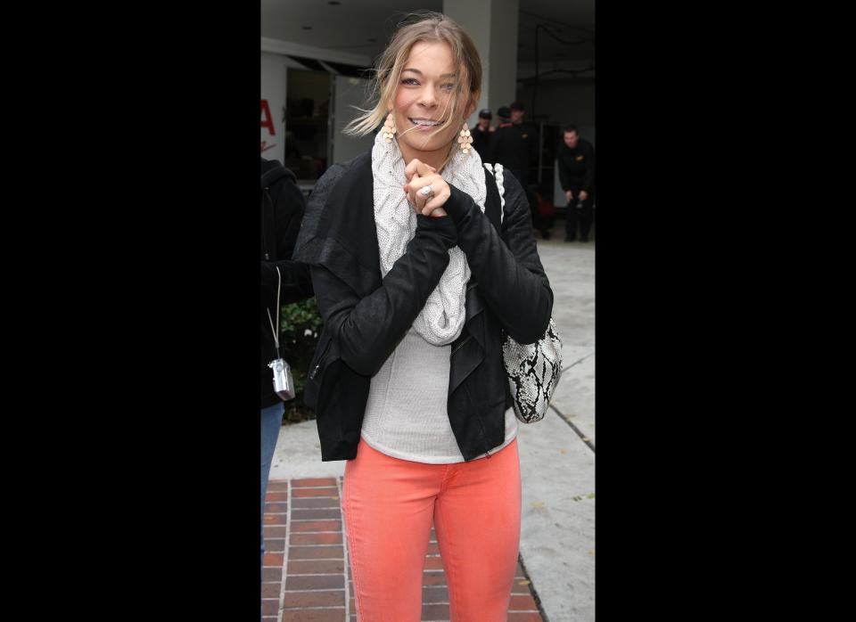 LeAnn Rimes wasn't the luckiest of gals in 2009. After a minor car crash in August of that year, just a month later the singer was trying to escape shutter-happy photographers by stepping on the gas (are we sensing a pattern here?) -- <a href="http://www.people.com/people/article/0,,20305599,00.html" target="_hplink">too bad she accelerated into the car in front of her</a>.