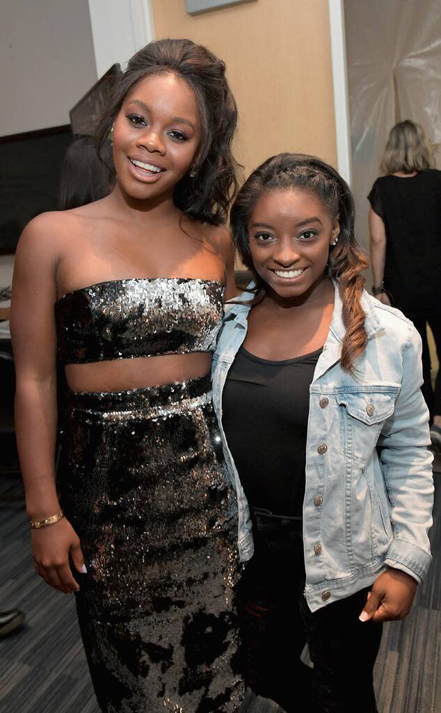 Gabby Douglas, Simone Biles 