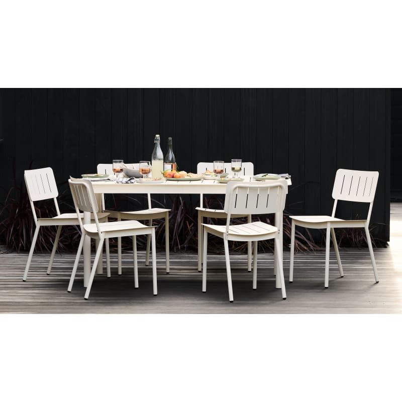 Relay Outdoor Dining Set, 4 Chairs