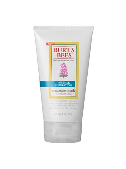 <h1 class="title"><a href="http://www.allure.com/beauty-products/skin/mask/2012/burts-bees-intense-hydration-mask?mbid=synd_yahoo_rss" rel="nofollow noopener" target="_blank" data-ylk="slk:Burt's Bees Intense Hydration Treatment Mask;elm:context_link;itc:0;sec:content-canvas" class="link ">Burt's Bees Intense Hydration Treatment Mask</a></h1><cite class="credit">Courtesy of brand</cite>