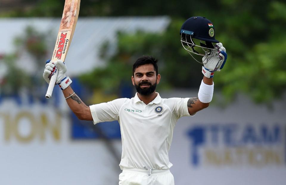 Virat Kohli blunted spin to attain a fabulous ton in Galle.