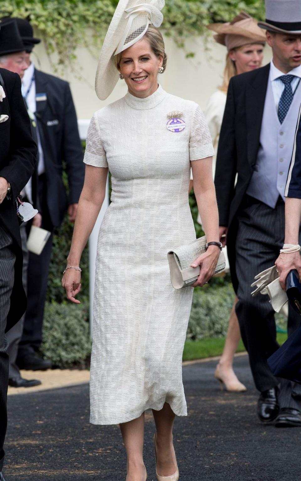 Sophie, Countess of Wessex on day 1 of Royal Ascot  - UK Press