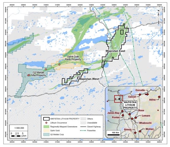 Rockland Resources Ltd., Monday, April 3, 2023, Press release picture