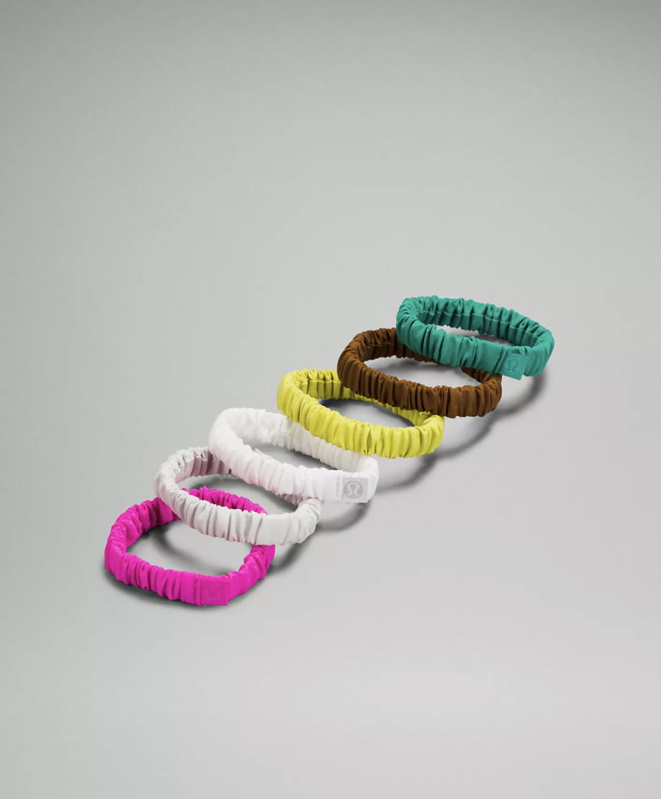 Skinny Scrunchie 6 Pack (Photo via Lululemon)