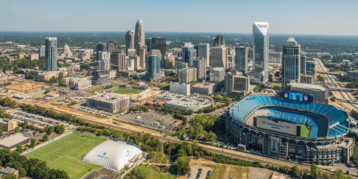 Bank of America Stadium transitioning to artificial turf before