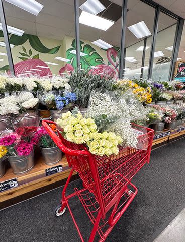 <p>Courtesy of Christine Patruno</p> Trader Joe's flowers