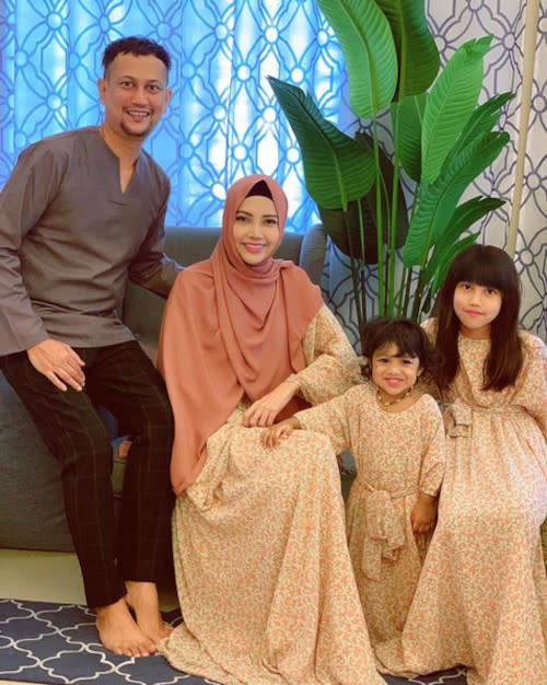 Elyana with her beautiful family