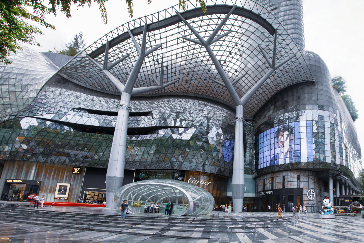 Singapore, May 12, 2017: Shops In Ion Orchard Singapore