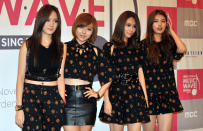 <p>Miss A at a press conference ahead of the MBC Korean Music Wave in Seoul on 20 August, 2013. (Photo: Getty Images) </p>