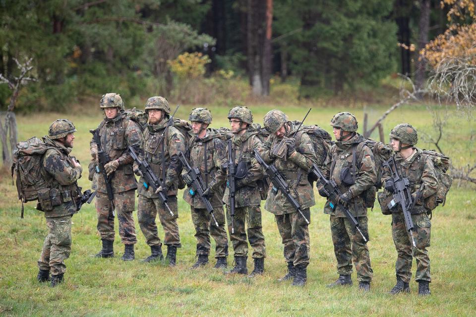 German Bundeswehr soldiers