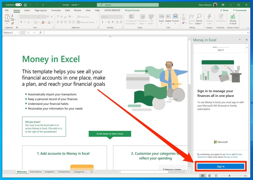 What is Money in Excel 3