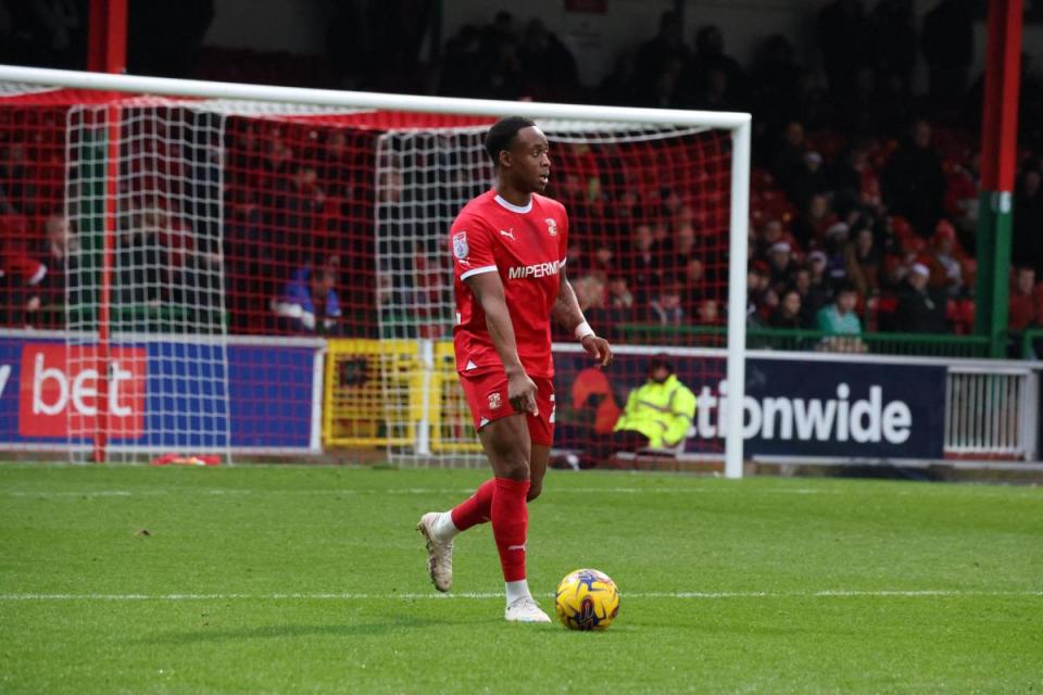 Udoka Godwin-Malife has left Swindon Town for Burton Albion <i>(Image: Andy Crook)</i>