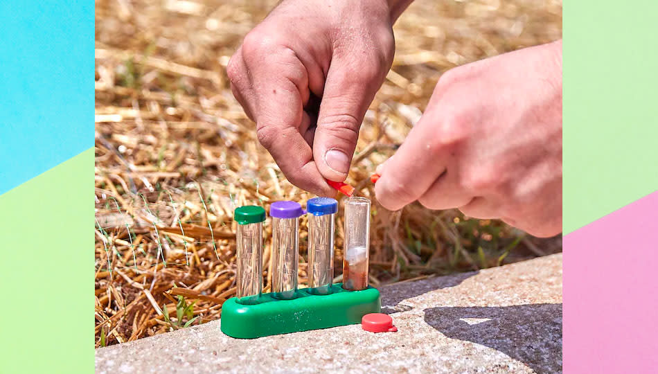 Get to the bottom of things by learning all about your lawn's soil health. (Photo: Lowe's)