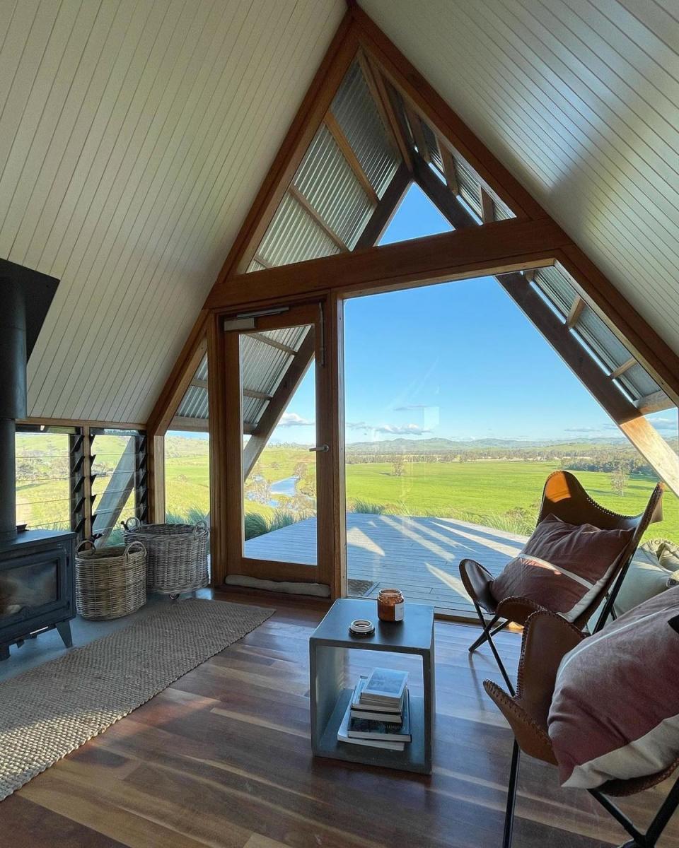 Eco conscious huts provide a stylish getaway at Kimo Estate, Gundagai. Source: Kimo Estate