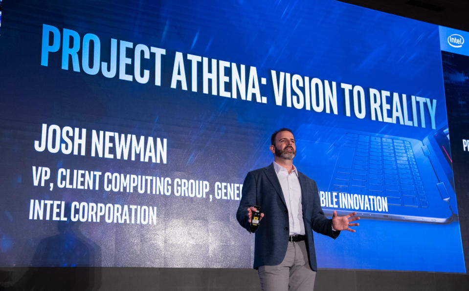 Intel is opening three laboratories in Taipei, Taiwan, Shanghai, China andFolsom, California to test vendors' laptop components and ensure they adhereto Project Athena's specifications