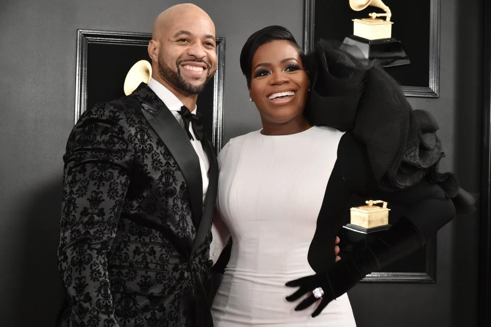 Fantasia and Kendall Taylor at the 2019 Grammy Awards.
