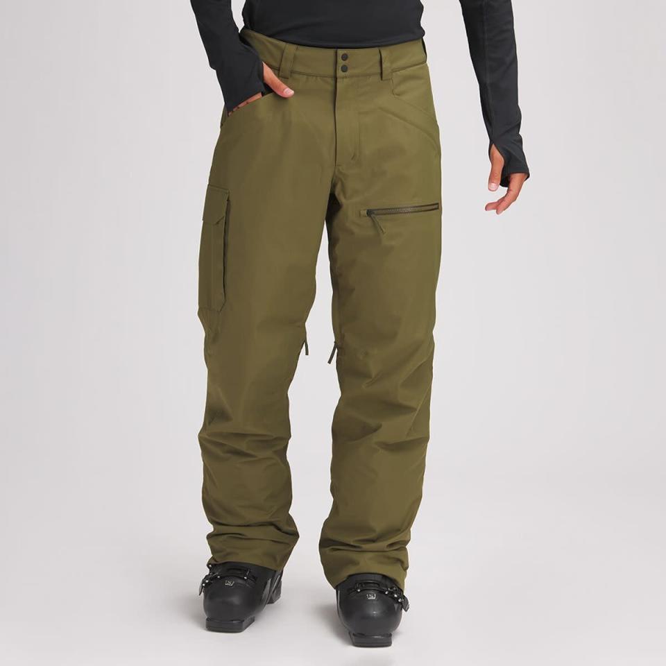 <p><strong>Stoic</strong></p><p>backcountry.com</p><p><strong>$179.00</strong></p><p>If you're looking for a high performance pant that won't break the bank, Backcountry's in house brand Stoic has some excellent insulated snow pants. Available in several colors and made with a moisture-wicking polyester twill, these pants offer versatility in all the types of snow you'll be skiing, from wet snow to dry powder.<br></p>