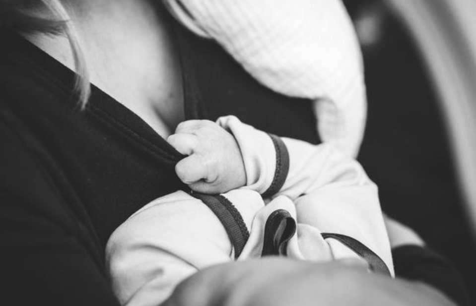 美國一名母親在遊樂設施上哺乳，照片引起爭議。（示意圖，Pixabay）