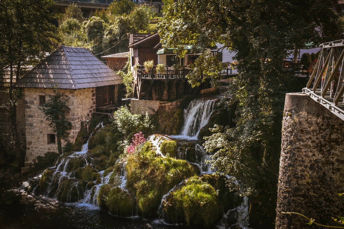Chase the waterfalls to fairytale Rastoke (Getty Images)