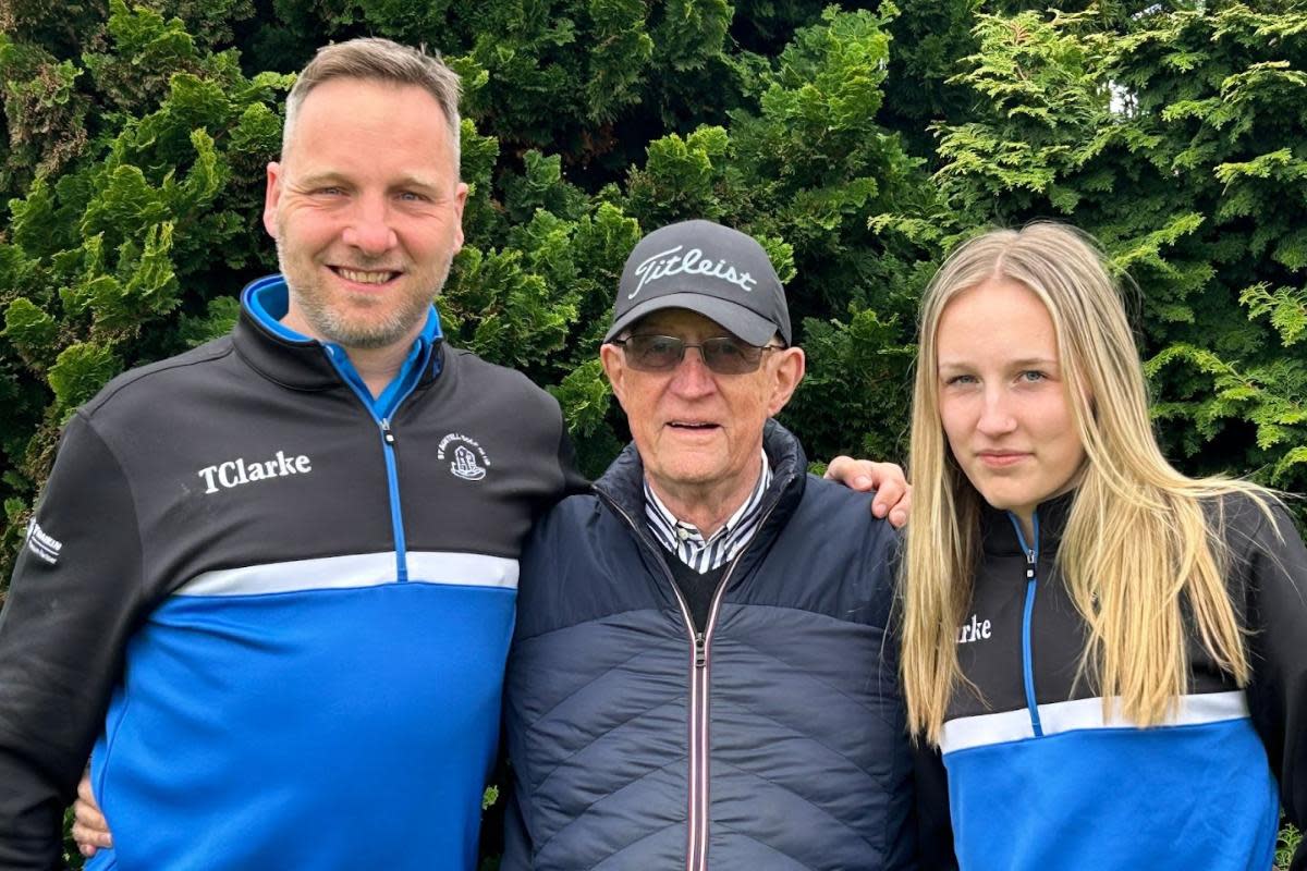 Father and daughter golf duo raise over £5,000 for Parkinson's UK <i>(Image: Parkinson's UK)</i>