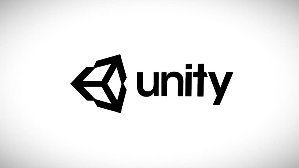 Unity logo on a white background.