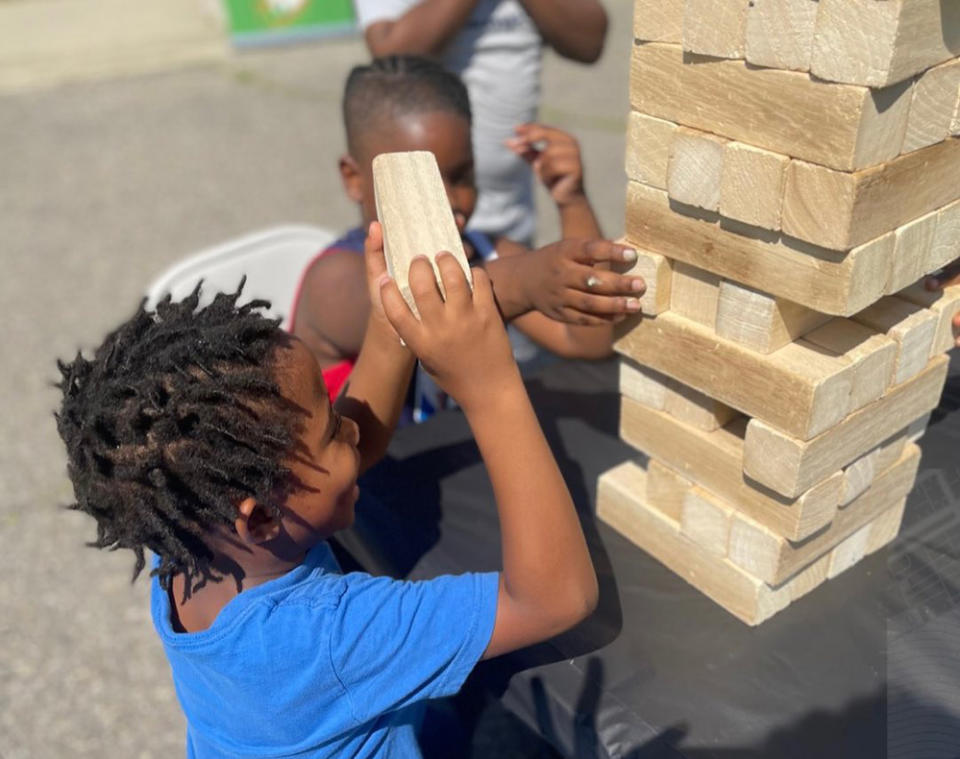 Detroit students participate in a “Back-to-School Expo” in August 2022. (DPSCD/Facebook)