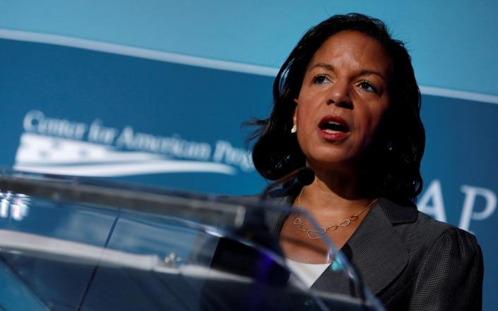 Susan Rice, Barack Obama's former national security adviser, is a popular candidate among Democrats - REUTERS