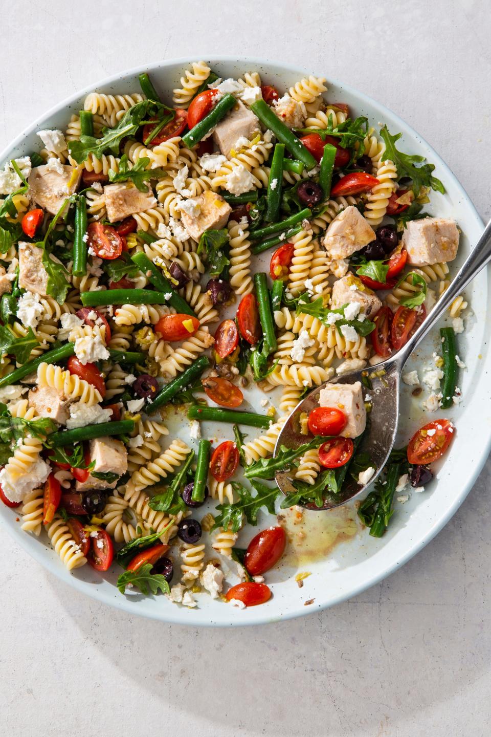 "One-Pot Pasta Salad With Chicken" from America's Test Kitchen's "The Complete Salad Cookbook."