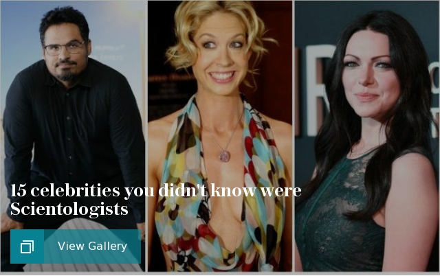 celebrities you didn't know were Scientologists