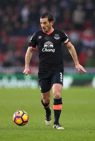 Britain Soccer Football - Middlesbrough v Everton - Premier League - The Riverside Stadium - 16/17 - 11/2/17 Everton's Leighton Baines Reuters / Scott Heppell/ Files