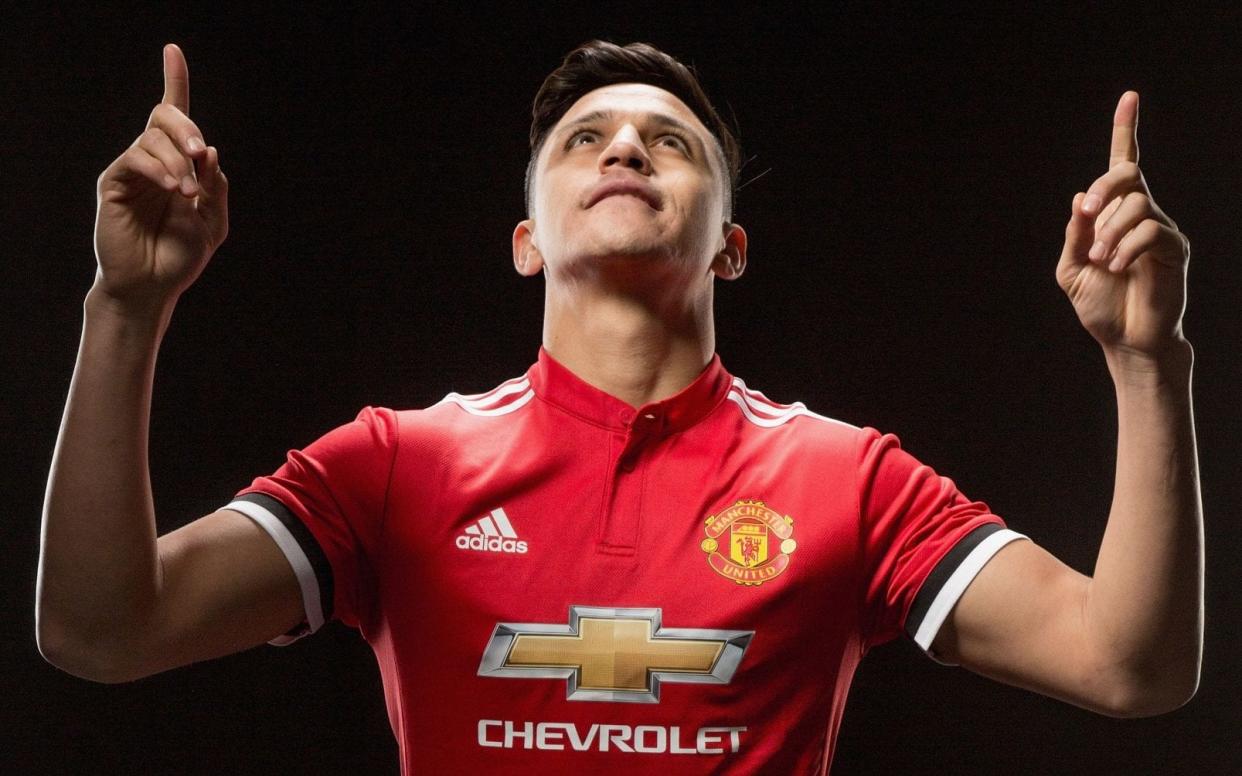 Alexis Sanchez has completed his transfer to Manchester United where he will earn more than£500,000 a week and wear the No7 shirt - Manchester United