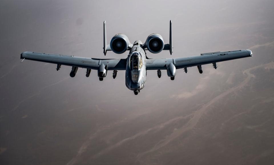A-10 Warthog Afghanistan refuel