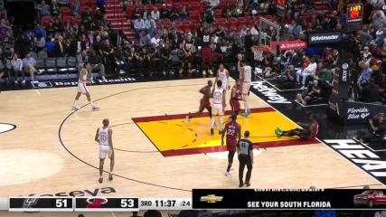 Top Plays from Miami Heat vs. San Antonio Spurs