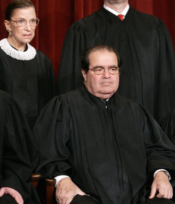 Antonin Scalia and Ruth Bader Ginsburg, Supreme Court