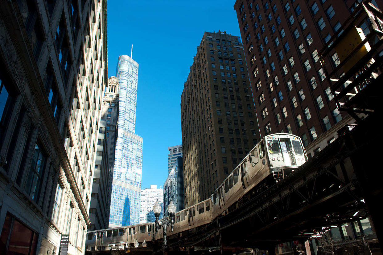 Chicago Elevated Railroad Getty Images/Bo Zaunders