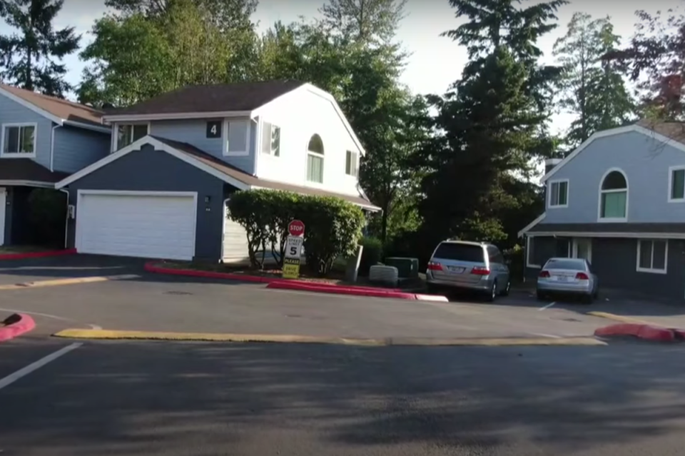 The East Hill neighborhood of Kent, Washington, where the attempted kidnapping incident occurred (NBC News/YouTube)