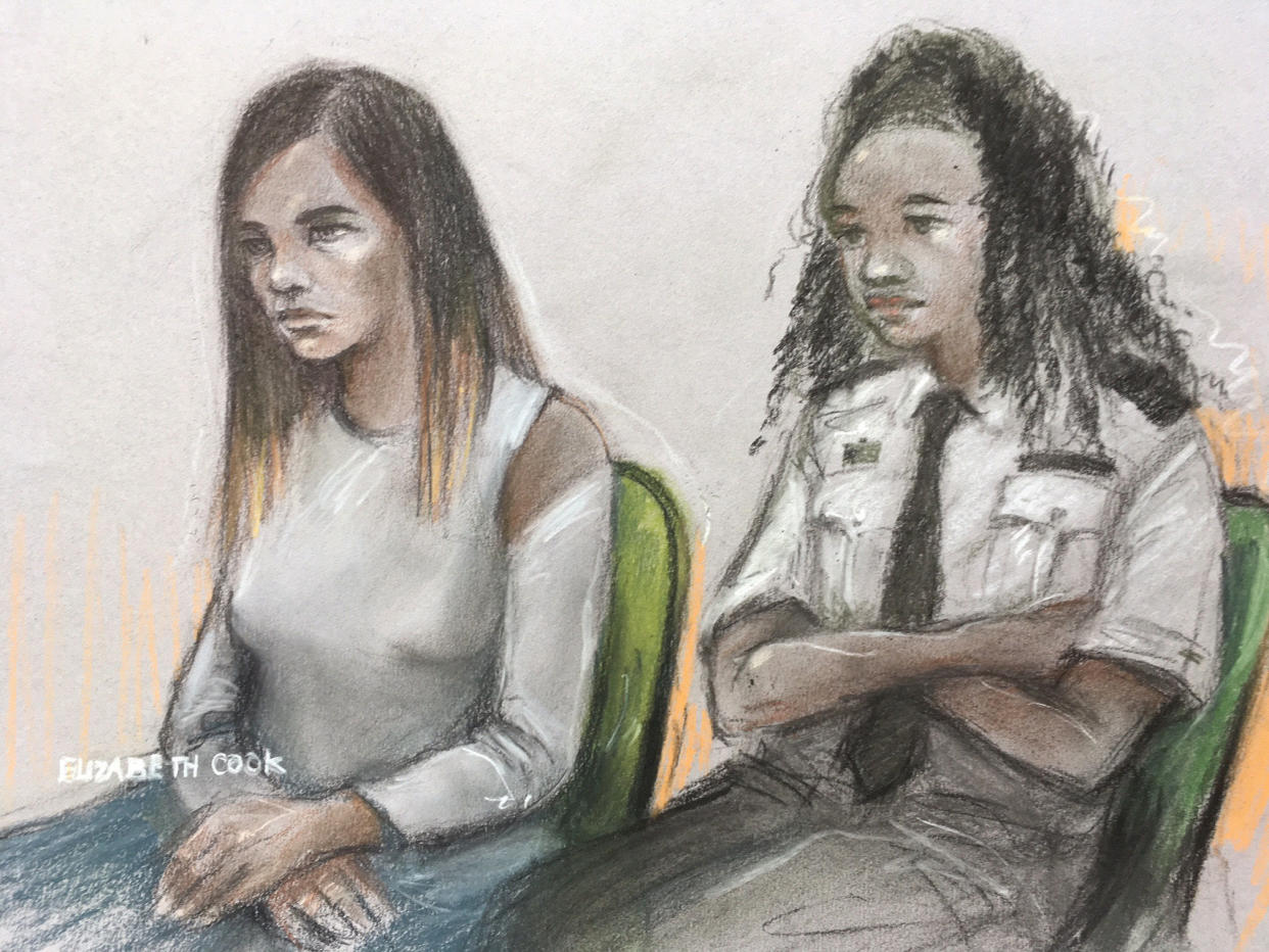 <em>Plot – Safaa Boular plotted a terror attack on London under the guise of an Alice In Wonderland themed tea party, a court has heard (Picture: PA)</em>