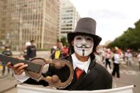 Protest in Bogota