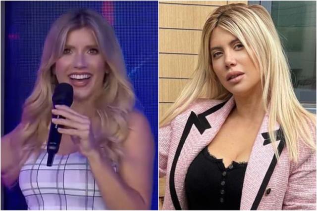 La doble de Wanda Nara pasó por Bienvenidos a bordo y Laurita Fernández no pudo contener la emoción