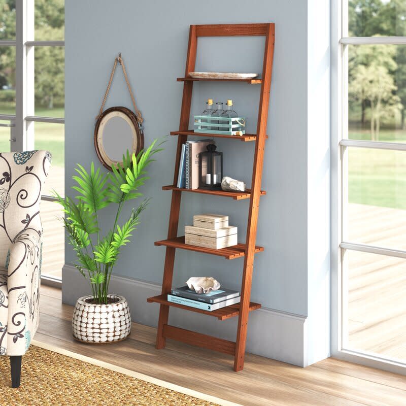 Wabansia Ladder Bookcase Wayfair