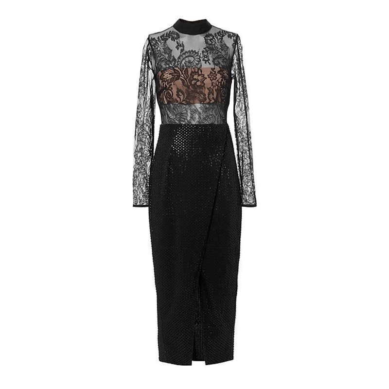 <a rel="nofollow noopener" href="http://www.anrdoezrs.net/links/3550561/type/dlg/https:/www.intermixonline.com/product/self-portrait+sequin+lace+midi+dress.do?sortby=ourPicks&from=fn" target="_blank" data-ylk="slk:Sequin Lace Midi Dress, Self-Portrait, $580;elm:context_link;itc:0;sec:content-canvas" class="link ">Sequin Lace Midi Dress, Self-Portrait, $580</a><ul> <strong>Related Articles</strong> <li><a rel="nofollow noopener" href="http://thezoereport.com/fashion/style-tips/box-of-style-ways-to-wear-cape-trend/?utm_source=yahoo&utm_medium=syndication" target="_blank" data-ylk="slk:The Key Styling Piece Your Wardrobe Needs;elm:context_link;itc:0;sec:content-canvas" class="link ">The Key Styling Piece Your Wardrobe Needs</a></li><li><a rel="nofollow noopener" href="http://thezoereport.com/fashion/trends/los-angeles-fashion-week-fall-2017/?utm_source=yahoo&utm_medium=syndication" target="_blank" data-ylk="slk:This Stylish City Is Taking Over New York Fashion Week This Spring;elm:context_link;itc:0;sec:content-canvas" class="link ">This Stylish City Is Taking Over New York Fashion Week This Spring</a></li><li><a rel="nofollow noopener" href="http://thezoereport.com/entertainment/culture/aging-cure/?utm_source=yahoo&utm_medium=syndication" target="_blank" data-ylk="slk:Scientists Found A Way To Reverse Aging... Maybe;elm:context_link;itc:0;sec:content-canvas" class="link ">Scientists Found A Way To Reverse Aging... Maybe</a></li></ul>