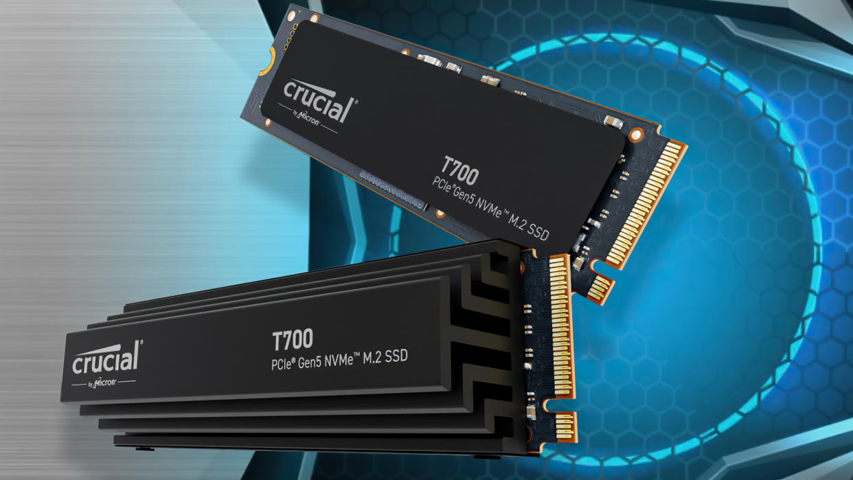  Crucial T700 NVMe M.2 SSD. 