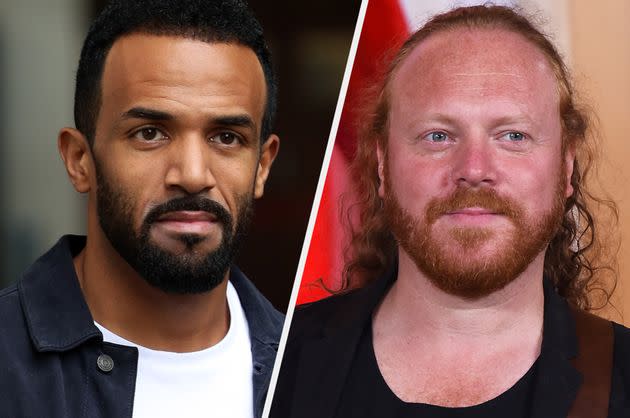 Craig David and Leigh Francis (Photo: Getty)